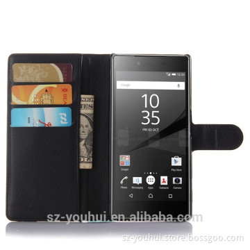 OEMODM manufacturer smart cover case for Sony Xperia Z5